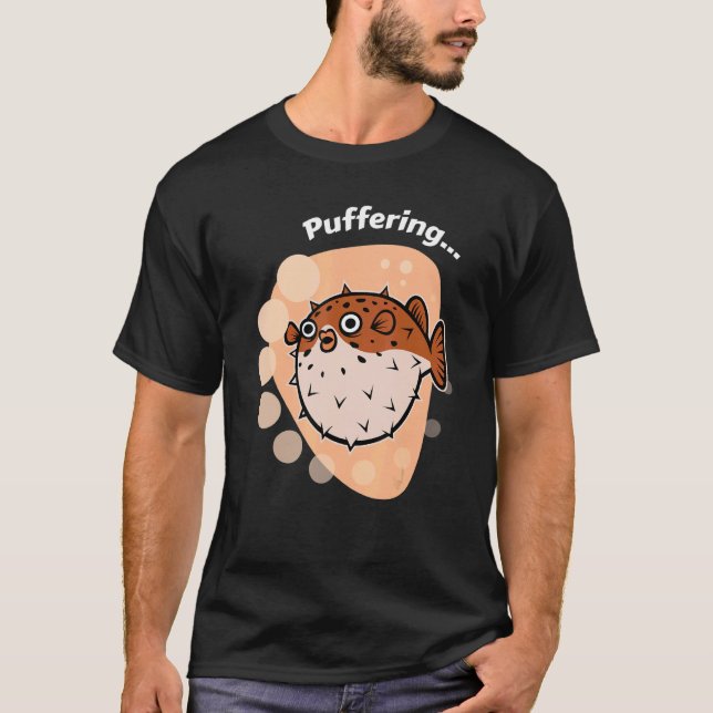 Puffer Fisch I Puffer T-Shirt (Vorderseite)