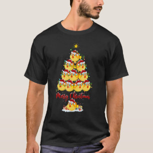 Puffer Fisch Weihnachtsbaum Lichter Santa Fish Xma T-Shirt