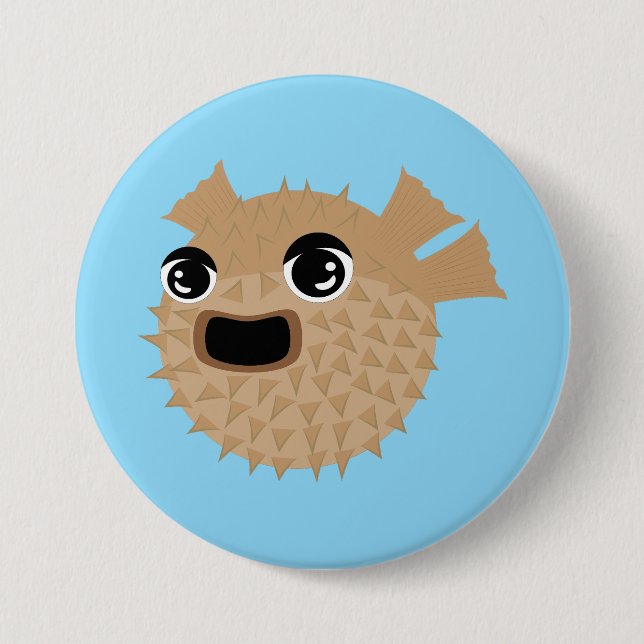 Puffer Fish Button (Vorderseite)