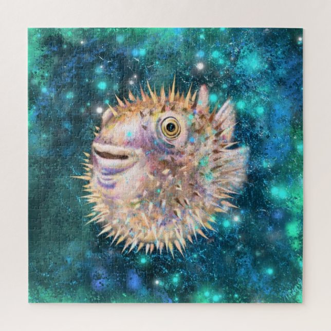 Puffer Fish Jigsaw Puzzle (Vertikal)