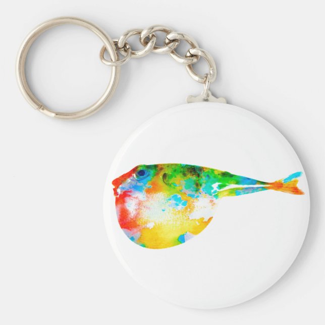 Puffer Fish Schlüsselanhänger (Vorne)