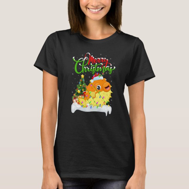 Puffer Fish  Xmas Decorations Puffer Fish Christma T-Shirt (Vorderseite)