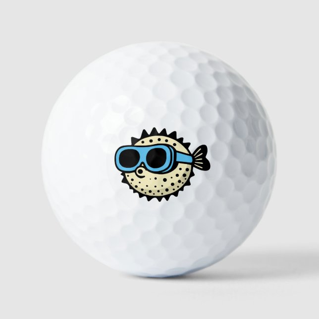 Puffer Golfball (Vorderseite)