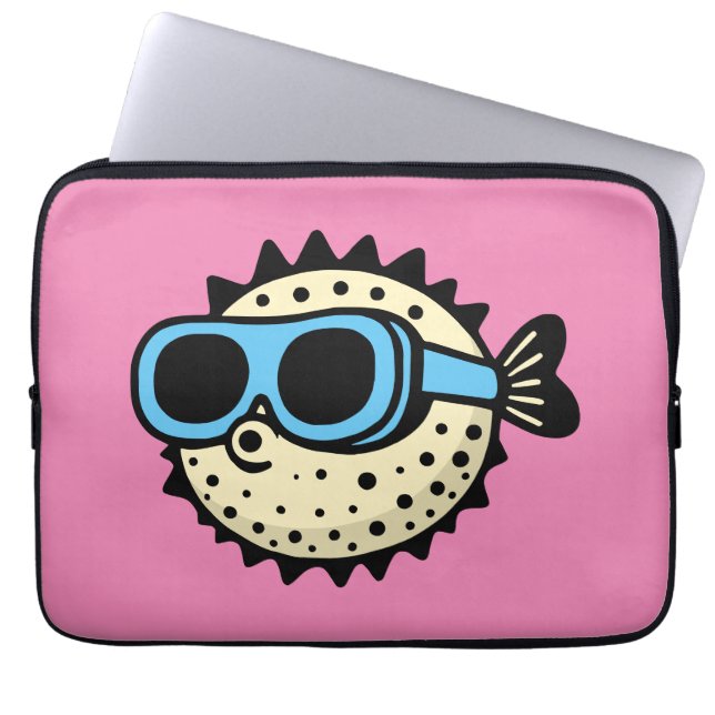 Puffer Laptopschutzhülle (Vorderseite)