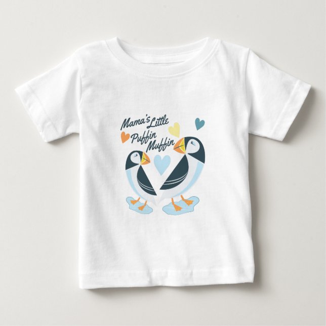 Puffer-Muffin Baby T-shirt (Vorderseite)