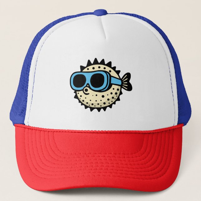 Puffer Truckerkappe (Vorderseite)