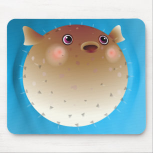 Pufferfische Mousepad