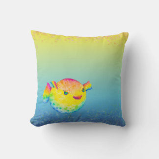 Pufffisch Kissen