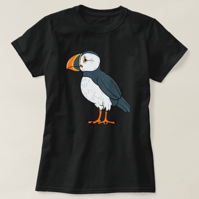 Puffin Bird Funny IcelSeaBird Lover Geschenk Männe T-Shirt (Design vorne)