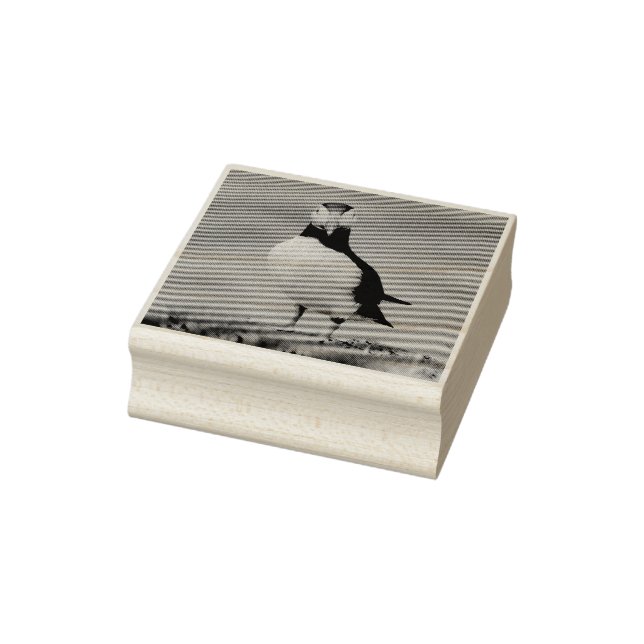 Puffin Briefmarke Gummistempel (Stempel)