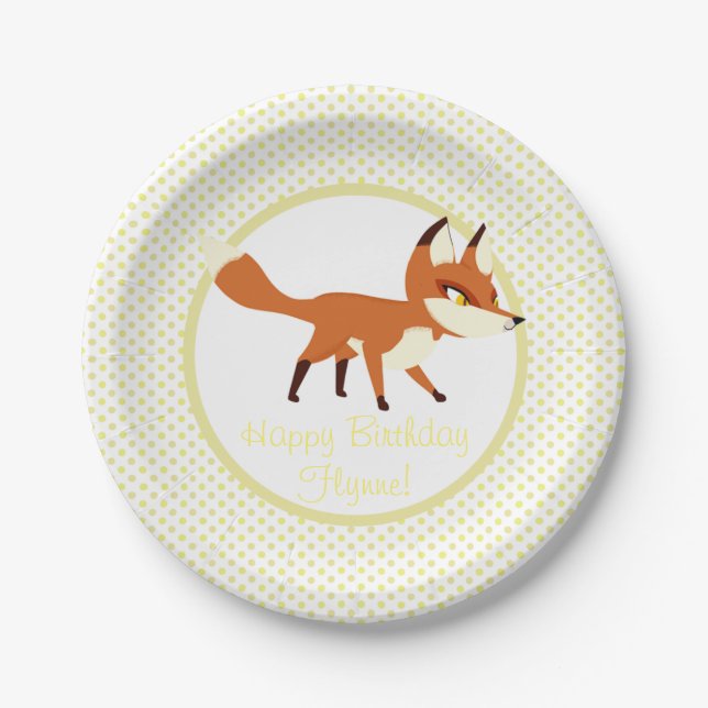 Puffin-Felsen-Party-Platte - Flynne Pappteller (Vorderseite)