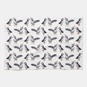 Puffin Frenzy Küchentuch