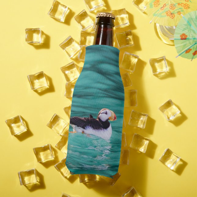 Puffin in der Auferstehungsbucht, Alaska Flaschenkühler (In Situ Sommer)