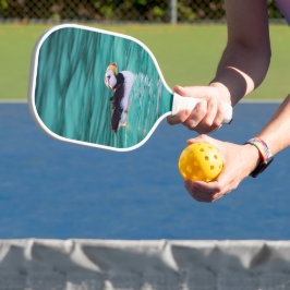 Puffin in der Auferstehungsbucht, Alaska Pickleball Schläger