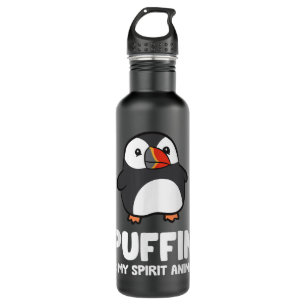 Puffin ist mein Geist Tiermeer-Vogelpufftaschen Edelstahlflasche