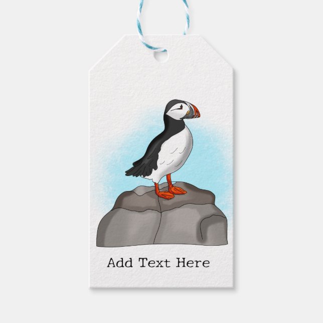 Puffin, niedlich geschenkanhänger (Vorderseite)
