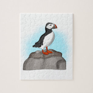 Puffin, niedlich puzzle