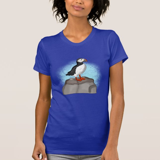Puffin, niedlich T-Shirt (Vorderseite)
