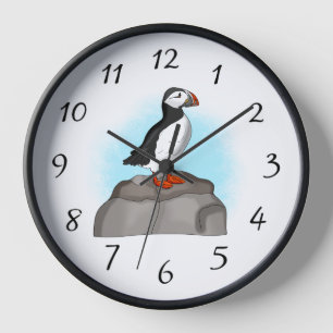 Puffin, niedlich uhr