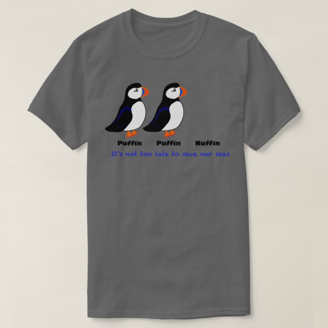 Puffin Nuffin T-Shirt (Design vorne)