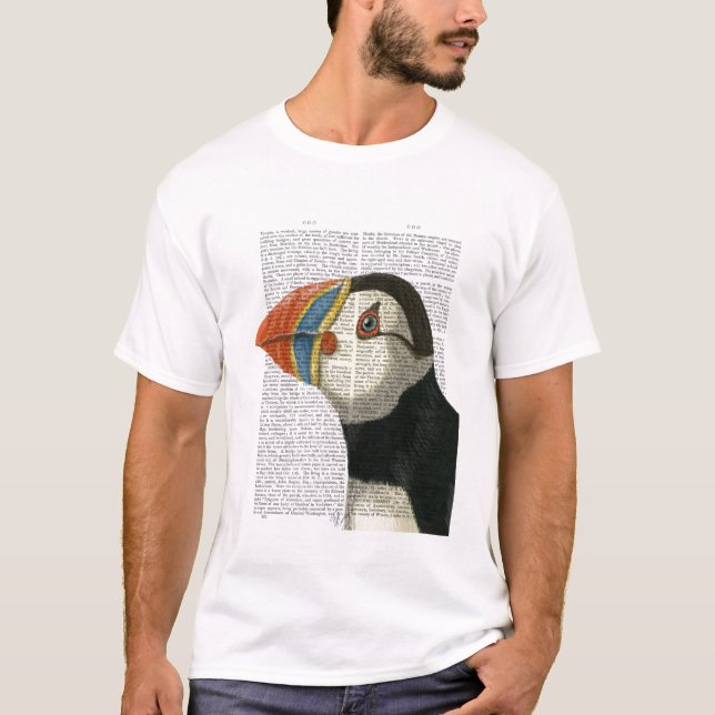 Puffin Portrait T-Shirt (Vorderseite)