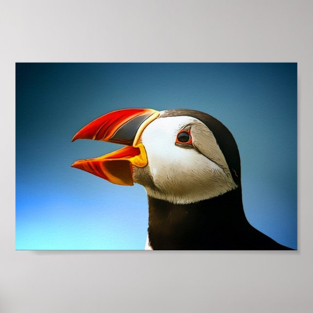 Puffin Poster (Vorne)