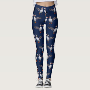 Puffin-Raserei-Leggings (Marine) Leggings