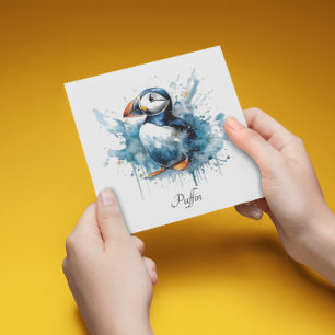 Puffin Splash, Brauch Feiertagskarte