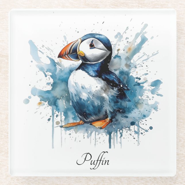 Puffin Splash, Brauch Glasuntersetzer (Vorderseite)