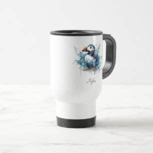 Puffin Splash, individuell Reisebecher