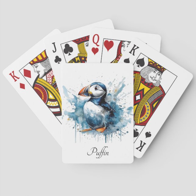 Puffin Splash, individuell Spielkarten (Rückseite)