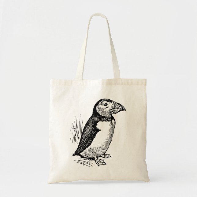 Puffin Tragetasche (Vorne)