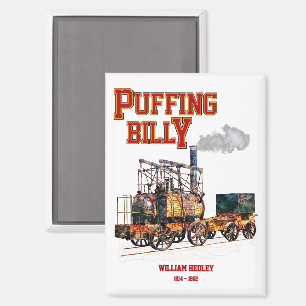 Puffing Billy-Dampflokomotive Magnet