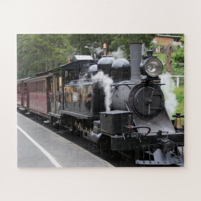 Puffing Billy Dampfzug, Australien Puzzle (Horizontal)