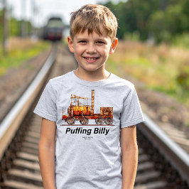Puffing Billy Dampfzug Englische Lokomotive T-Shirt