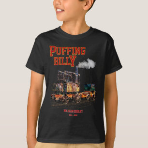 Puffing Billy Dampfzug Englische Lokomotive T-Shirt
