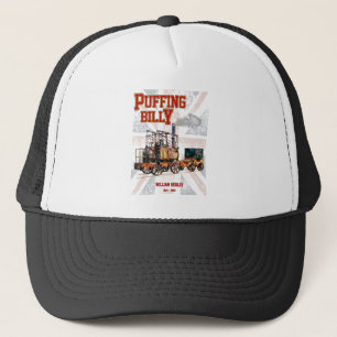 Puffing Billy Dampfzug englische Lokomotive Truckerkappe