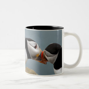 Puffinpaar-Tasse Zweifarbige Tasse