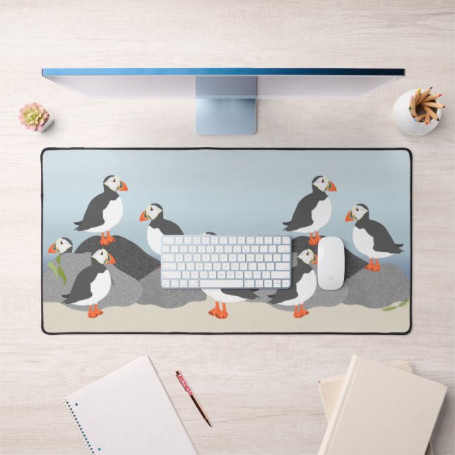 Puffins Desk Mat Schreibtischunterlage (Büro 1)