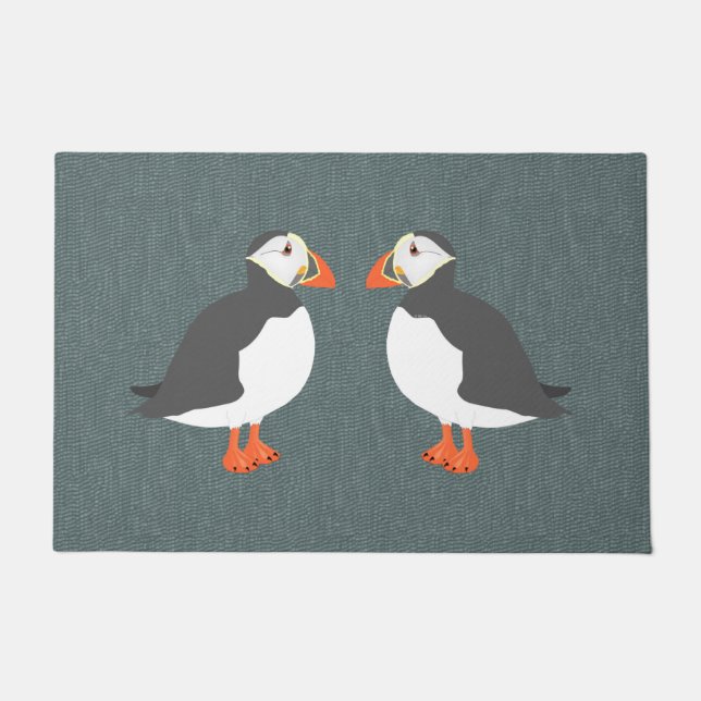 Puffins Doormat Fußmatte (Vorderseite)