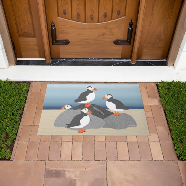 Puffins Doormat Fußmatte (Außenbereich)