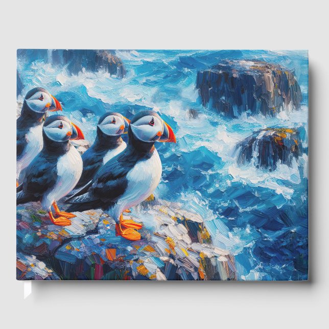Puffins Gästebuch (Vorderseite)