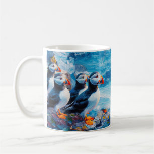 Puffins Kaffeetasse