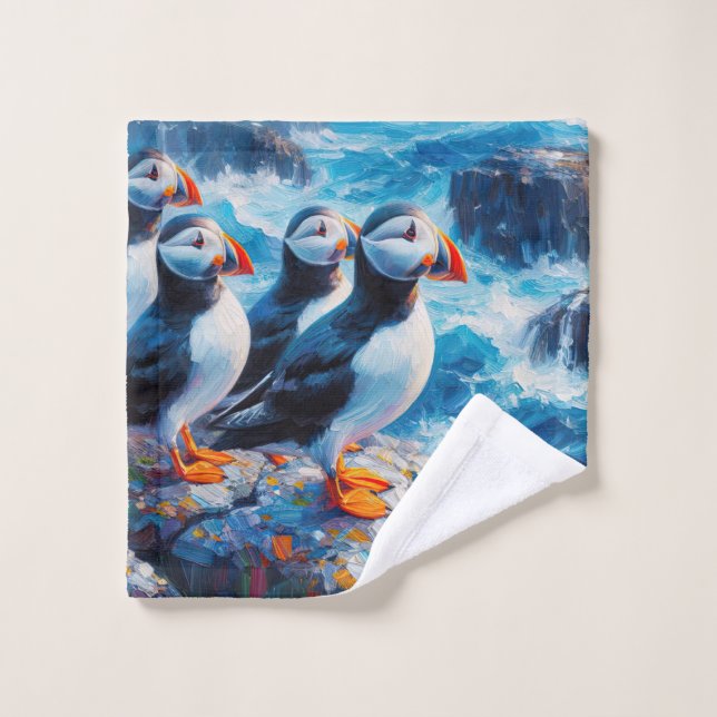 Puffins Waschlappen (Waschlappen)