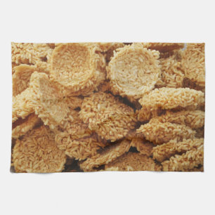 Puffriese Kuchen ~ asiatische Süßigkeiten Nachspei Handtuch