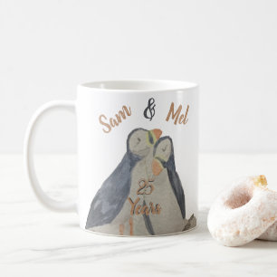 Puffsack zum Niedlichen Jahrestag Kaffeetasse