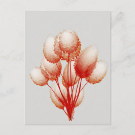 Puffy Blooms Postkarte