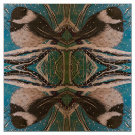 Puffy Chickadee Stoff