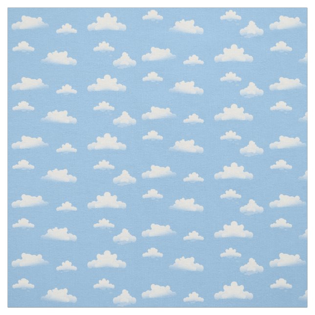Puffy Clouds Designer Stoff (Muster)