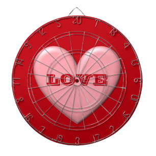 Puffy Heart Dartscheibe